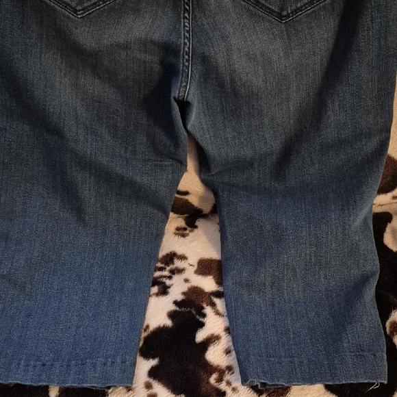 J. Jill Blue Cropped Ankle Jeans Medium-Dark Wash - Picture 8 of 12